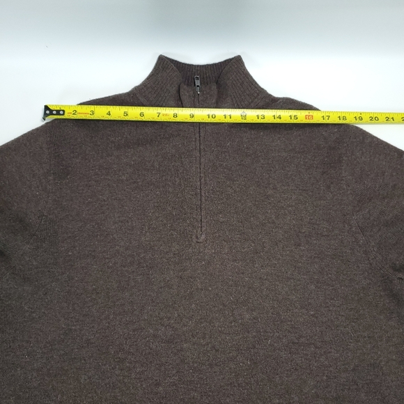 Patagonia Lambswool 1/4 Zip Pullover Sweater - Picture 7 of 9